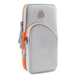 RUN Custodia sportiva universale per cellulare, grigia