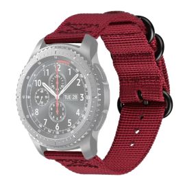 Cinturino per orologio universale in NYLON - larghezza 22 mm rosso