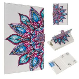 FLIP CASE UNIVERSALE Per un tablet con diagonale di 10" FLOWER HALF
