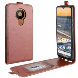 Custodia a libro Nokia 5.3 marrone