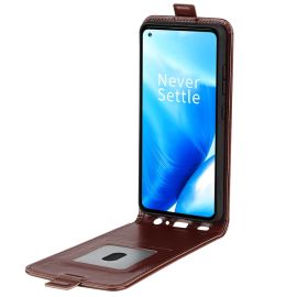 Custodia a libro One Plus Nord N20 5G marrone