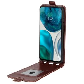 Custodia Flip Motorola Moto G42 marrone