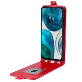 Custodia Flip Motorola Moto G42 rossa