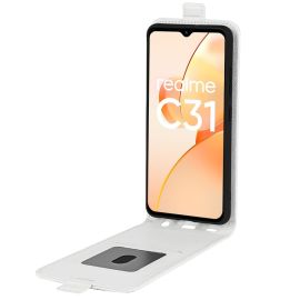 Custodia a libro Realme C31 bianca