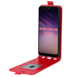 Custodia Flip Samsung Galaxy A03 rossa