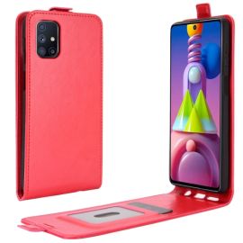 Custodia Flip Samsung Galaxy M51 rossa