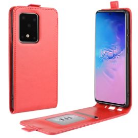 Custodia Flip Samsung Galaxy S20 Ultra rossa