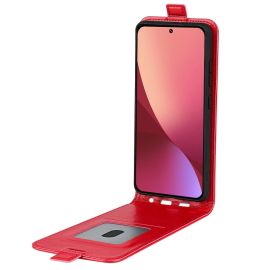 Custodia Flip Xiaomi 12 Lite rossa