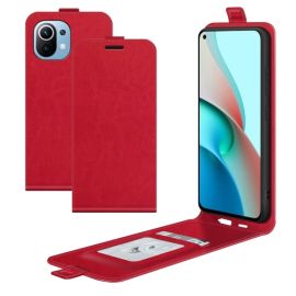 Custodia a libro Xiaomi Mi 11 Lite / 11 Lite 5G / 11 Lite NE 5G rossa