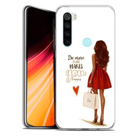 MY ART Cover protettiva Xiaomi Redmi Note 8 DRESS RED (137)