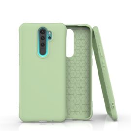 RUBBER Cover in silicone Samsung Galaxy S10 Plus verde