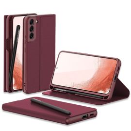 Cover Flip GKK PEN con penna bordeaux Samsung Galaxy S22 5G